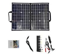 Dispositif de charge solaire pliable de 40 W - Générateur de portabilité - Haute efficacité - Plaque de cellules de charge solaire d'extérieur à haute efficacité