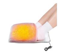 Dispositif de Chauffage Électrique pour les Pieds | Tapis Chauffant Électrique USB pour Pieds - Chauffe-Pieds en Flanelle Douce,Pour Déplacements Quotidiens Maison Chambre Salon Spa Camping Hiver