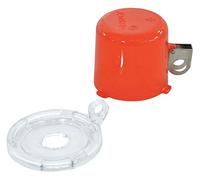 Dispositif de Condamnation de Bouton, 50mm x 64mm x 63.5mm, Rouge