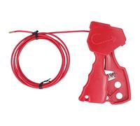 Dispositif de Consignation Câble, Résistance Haute Température, Nylon Ajustable 2,4 mètres - Sécurité Renforcée, Résistance à la Corrosion, Usage Industriel Polyvalent