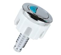 Dispositif de contrôle de câble à bouton poussoir pour toilettes - Composant ABS - Accessoire de salle de bain moderne - Installation simple pour la maison - Bouton de toilette contrôlé par fil