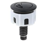 Dispositif de contrôle de câble à bouton poussoir pour toilettes - Composant ABS - Accessoire de salle de bain moderne - Installation simple pour la maison - Bouton de toilette à réponse rapide