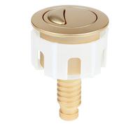 Dispositif de contrôle de câble à bouton poussoir pour toilettes - Composant ABS - Accessoire moderne de salle de bain - Installation simple pour bouton de toilette