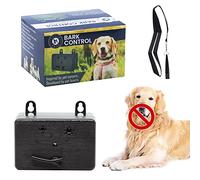 Dispositif de contrôle des aboiements pour chien - Dispositif anti-aboiement - Arrête les aboiements des chiens voisins - Boîte étanche à longue portée - Dissuasion des aboiements et sifflet à