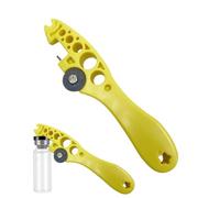 Dispositif de coupe d'ampoule - Matériau PP multifonctionnel - Décapsuleur compact et rotatif | Parfait pour les accessoires d'infirmière, les cliniques d'hôpitaux, la préparation de médicaments, les