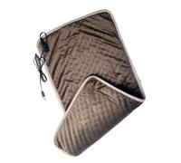 Dispositif de couverture chauffante électrique - Unité de de coussin chauffant avancée de qualité supérieure, respectueuse de la peau, 24 x 12 pouces, couverture chauffante avec câble de données d