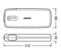 Dispositif de démarrage BOOSTER OSRAM OBSL400