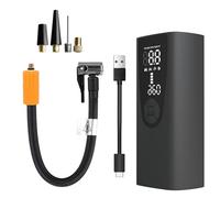 Dispositif de démarrage de voiture à haute efficacité - Gonfleur de pneu numérique - Compresseur d'air électrique pour un contrôle précis de la pression - Gonfleur de pneu rechargeable avec lumière