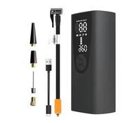 Dispositif de démarrage de voiture à haute efficacité - Gonfleur de pneu numérique - Compresseur d'air électrique pour un contrôle précis de la pression - Gonfleur de pneu rechargeable avec lumière