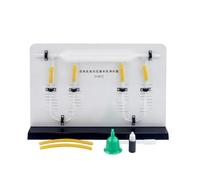 Dispositif de démonstration de physique en classe pour l ' étude du concept de pression avec structure d ' observation claire pour les laboratoires scolaires, enseignement de la physique visuelle, des
