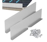 Dispositif de dérivation d'eau de pluie - Séparateur d'angle de toit 40 x 9 cm, gouttière d'eau de pluie, redirecteurs de système de drainage de toit | Inverseur d'eausur les toits, accessoire de col