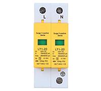 Dispositif de disjoncteur de protection contre les surtensions Module jaune 2P LT1-20 20ka Appareils modulaires anti-tonnerre Parafoudre basse tension