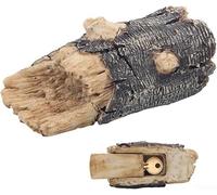Dispositif de dissimulation de clés en résine pour une utilisation en extérieur - Convient comme grenouille, escargot, tortue, arbre ou pierre - Porte-clés de rechange discret (E)