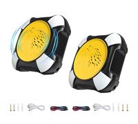 Dispositif de Dissuasion ultrasonique pour Souris, Couverture à 360 °, Outil de sécurité pour Enfants et Animaux domestiques, pour la Maison, Le Bureau, Le Garage, Le sous-Sol (Lot de Deux)