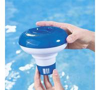 Dispositif de dosage flottant automatique de désinfection de piscine de 5 pouces