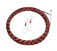 Dispositif de filetage de câble d'électricien avec guide de fil en nylon et fibre de verre pour faire passer les fils électriques dans des zones difficiles à atteindre comme les cavités murales (30 m)