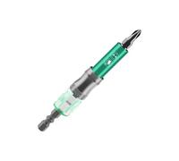 Dispositif de fixation d'embouts de tournevis ergonomiques avec pièces interchangeables pour une commutation facile pendant le travail Bricolage Port en aluminium