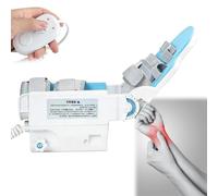 Dispositif de flexion et d'extension du poignet, double mode de commande avec télécommande, spécialement conçu pour la rééducation post-traumatique.