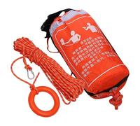 Dispositif de flottaison jetable | Corde de sauvetage avec sac Oxford à séchage rapide - Équipement de sécurité réfléchissant pour la survie marine et les activités aquatiques telles que le rafting
