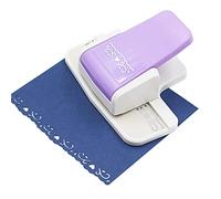 Dispositif de gaufrage,ERYUE Bordure Bordure Artisanat Poinçon Diamant Fleurs Perforateur s'épanouir Carrés pour Étiquettes Cadeaux Projets De BRICOLAGE Artisanat En Papier Fabrication De Cartes Scra