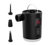 Dispositif De Gonflage Sans Fil - Écran LCD Numérique Noir, Remplisseur Alimenté Par Batterie, Outil De Soufflage Rapide | Tente D'extérieur Randonnée Aventure Linge De C