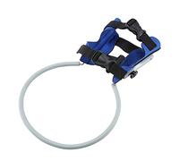 Dispositif de Guidage de Harnais pour Chien Aveugle, Halo de Protection Réfléchissant et Réglable pour Animaux de Compagnie, Crée la Confiance, Portable pour Les Chiots (M Diamètre