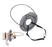 Dispositif de guide pour chien aveugle - Anneau de collision en PET - Anneau de protection réglable pour collier de pare-chocs en PET - Confortable, protection des yeux, soins pour animaux de