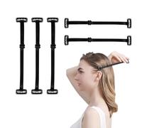 Dispositif de levage du visage - Sangle élastique pour le visage - Bandes invisibles - Outil anti-âge respirant avec clips, outils de réduction de renforcement de la peau, coups de visage