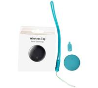 Dispositif de localisation pour enfants Air est un suivi intelligent pour les objets tels que les chiens et les chats, qui peut être porté avec des clés - Transpondeur escargot (vert menthe, 8 x 6,8 x
