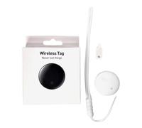 Dispositif de localisation pour enfants Air est un suivi intelligent pour les objets tels que les chiens et les chats, qui peut être porté avec des clés - Transpondeur escargot (blanc, 8 x 6,8 x 1,6