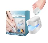 Dispositif de lumière bleue pour les ongles, dispositif de lumière pour le nettoyage des ongles | Dissolvant de saleté pour ongles à usage domestique | Dispositif de lampe de nettoyage des ongles à us