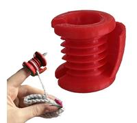 Dispositif De Maintien Du Fil Pour Crochet À Doigt, Outil Dé À Coudre Séparé Pour Loisirs Créatifs, Bague de Crochet à Doigt, Pour Les Femmes Passionnées Les Amateurs Les Artistes L Atelier À Domicile