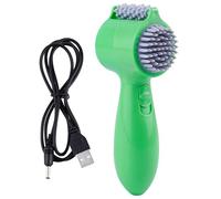 Dispositif de Massage Cervical Électrique, Rouleau USB Vert | Silicone et Abs, Tête de Massage Cambrée, pour Épaules et Dos, Pause Bureau ou Voyage Couleur Aléatoire
