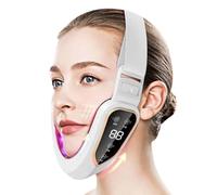 Dispositif de massage facial électrique - dispositif de serrage de la peau par radiofréquence | Machine faciale galvanique avec télécommande, outil de beauté de microsculture et de
