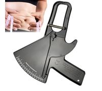 Dispositif de mesure professionnel des graisses corporelles | 27,5 cm Tongles de mesure des graisses | Diapositive de mesure des graisses avec une échelle de 0 à 80 mm et un système d'impression stabl