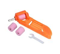 Dispositif de meulage de perceuse portable, affûteuse de foret meule de corindon outil d'affûtage portable pour le meulage de forets en fer