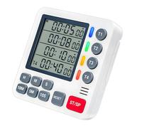 Dispositif de minuterie ABS Efficace doté de 4 comptes à rebours individuels, adapté tâches éducatives industrielles et Individuelles Minuteries de Groupe Multiples