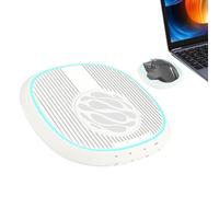 Dispositif de mouvement de souris automatique avec minuterie et lumière LED Simulateur de mouvement de curseur anti-inactivité pour PC de bureau et ordinateur portable,