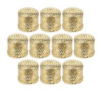 Dispositif de Moxibustion 10 Pièces en Cuivre Boîte Anti-brûlure
