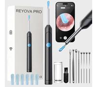 Dispositif De Nettoyage PréCis Et SéCurisé, Oreille, Nettoyeur Oreille Camera, 1080p HD - 3,5mm DiamèTre Ip67 éTanche (Noir)