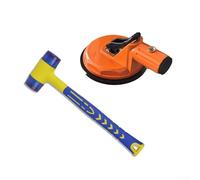 Dispositif de nivellement de carrelage avec entretoise octogonale et base d'aspiration pour une uniformité constante de la ligne de coulis lors de l'installation (D)