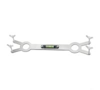 Dispositif de nivellement de positionnement de douche à quatre côtés pour support de vanne de mélange en acier inoxydable outil d'installation précise