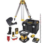 Dispositif De Nivellement Laser Rotatif, Rouge, 18v Dewalt Dck374d1r-qw