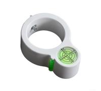 Dispositif de nivellement monté sur perceuse électrique avec circulaire pour niveau à bulle pour un contrôle d'orientation fiable dans les projets intérieurs et extérieurs (vert)