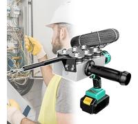 Dispositif De Passage De Câbles Dissimulés Pour Électricien, Tire-câble Électrique Sans Fil 40 M/min, Vitesse Variable En Continu, Pour La Construction Et L'hydroélectricité,1 Battery