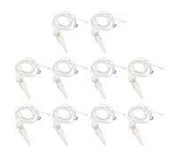 Dispositif de Pointe D'arrosage Automatique avec Interrupteur de Soupape Commande, adapté aux Plantes Extérieures et Intérieures, 10 Pc