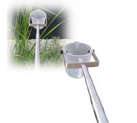 Dispositif de prélèvement d'échantillons d'eau pour la qualité de l'eau:Tige télescopique rétractable,Seau de prélèvement d'eau,échantillonneur à balancier Vertical,Plastic 1000ml,1.4~6m