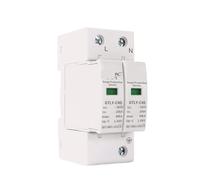 Dispositif de protection contre les surtensions 2P AC SPD 40KA 60KA 220V 385V Parafoudre solaire basse tension