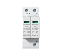 Dispositif de Protection contre les surtensions 2P DC, dispositif SPD, tension 500V 600V 1000V, parafoudre photovoltaïque solaire(1000V)