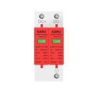 Dispositif de protection contre les surtensions 2P DC SPD 500 V 800 1000 20 KA 30 40 60 Protecteur tension Parafoudre photovoltaïque solaire(Dc 800v,25 V)